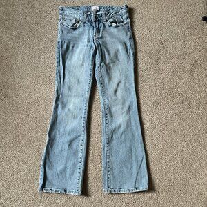 TILT Laguna Bootcut 0 low-rise y2k jeans